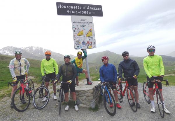 Arrivée Col de la Hourquette d' Ancizan