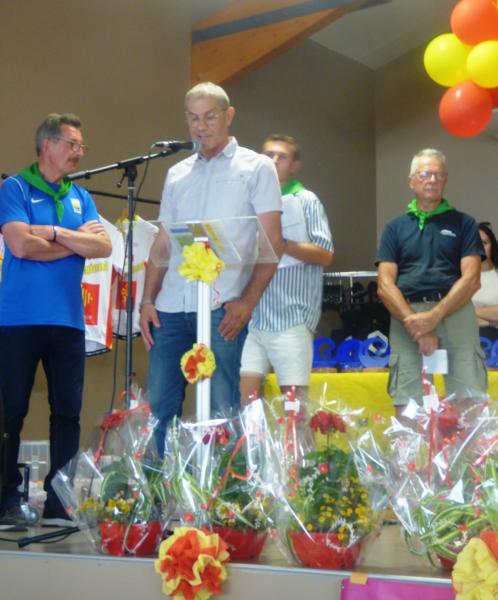 Cérémonie Officielle : Discours M. le Maire de St Vincent Lespinasse