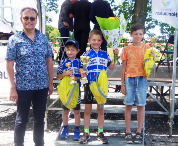 Podium - de 9 ans