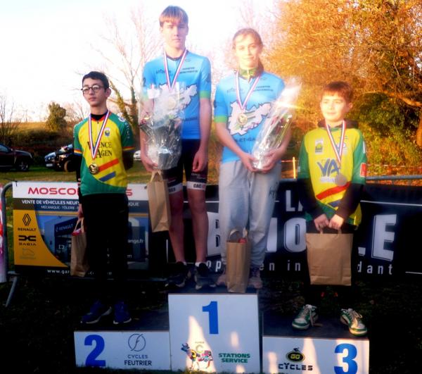 Podium 13-14 ans 