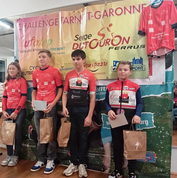 Podium 13-14 ans