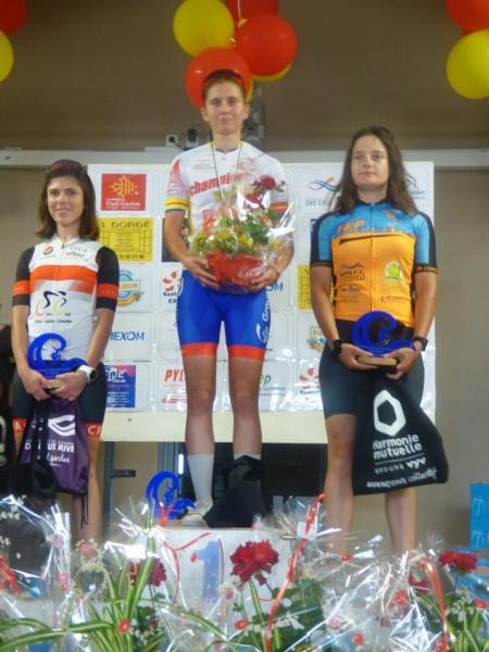 Podium Féminines 20-29 ans