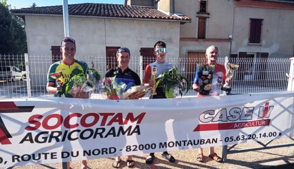 Montbeton : Podium 4èmes